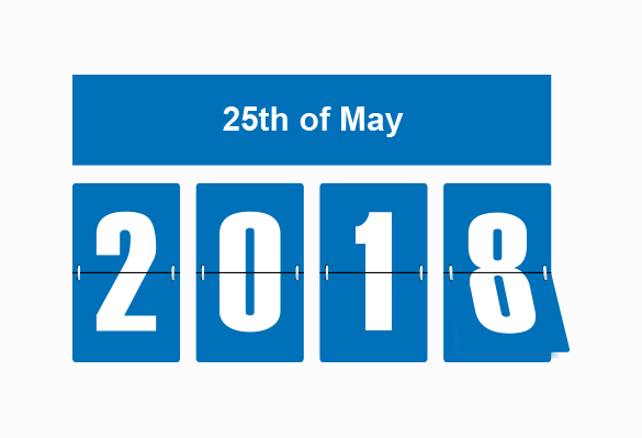 GDPR 25th May 2018