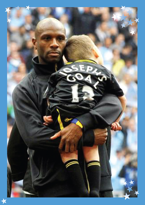 Joseph mascot for FA Cup Final 2013